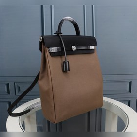 (Слоновая кость/черный) Рюкзак из парусины Herbag, универсальный 
