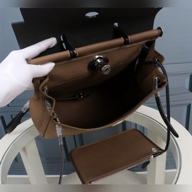 (Слоновая кость/черный) Рюкзак из парусины Herbag, универсальный 