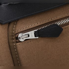 (Слоновая кость/черный) Рюкзак из парусины Herbag, универсальный 
