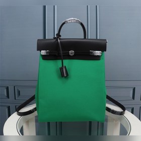 (Нефритово-зеленый/черный) Рюкзак из парусины Herbag, универсальн