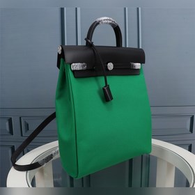 (Нефритово-зеленый/черный) Рюкзак из парусины Herbag, универсальн