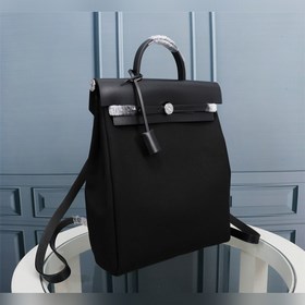 (черный) Рюкзак из парусины Herbag, универсальный Размеры： длина 