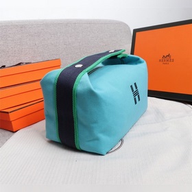 Hermes (высший класс) 2024 Новая косметичка Trousse Bride-A-Brace
