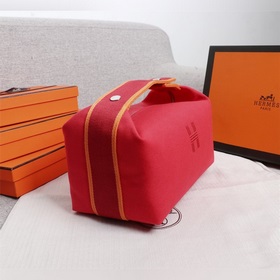 Hermes (высший класс) 2024 Новая косметичка Trousse Bride-A-Brace