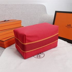 Hermes (высший класс) 2024 Новая косметичка Trousse Bride-A-Brace