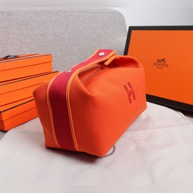 Hermes (высший класс) 2024 Новая косметичка Trousse Bride-A-Brace
