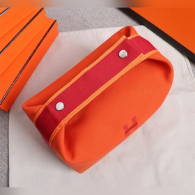 Hermes (высший класс) 2024 Новая косметичка Trousse Bride-A-Brace