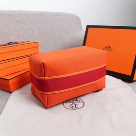 Hermes (высший класс) 2024 Новая косметичка Trousse Bride-A-Brace