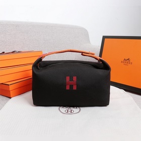 Hermes (высший класс) 2024 Новая косметичка Trousse Bride-A-Brace