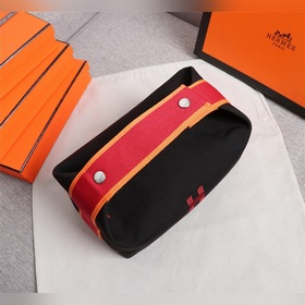 Hermes (высший класс) 2024 Новая косметичка Trousse Bride-A-Brace
