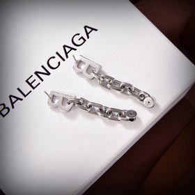 Оригинальные новые товары Balenciaga Новые серьги из латуни с пок