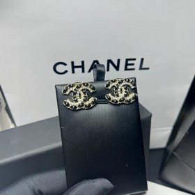 Chanel ZP-модель Маленькие Chanel CHANEL Сережки-гвоздики с букв