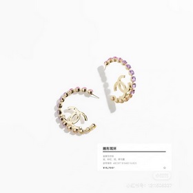 Chanel Многие знаменитости носят такую же модель [Цвет] Серьги C