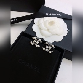 Chanel 22P Chanel новейшая модель черно-белых квадратных бриллиан
