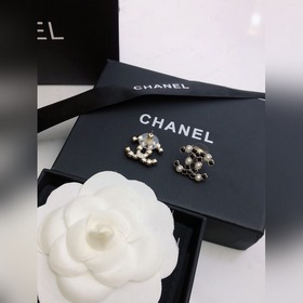 Chanel 22P Chanel новейшая модель черно-белых квадратных бриллиан