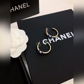 Chanel Новые серьги-крючки Chanel [Высококачественная версия] Вы