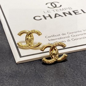 Chanel Chanel, подержанная модель, серьги с буквами «CC», красот