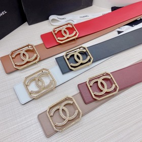 7,0 см пояс Chanel с двухсторонней гладкой текстурой, который мож