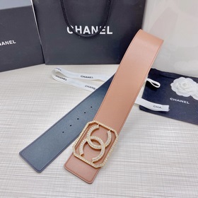 7,0 см пояс Chanel с двухсторонней гладкой текстурой, который мож