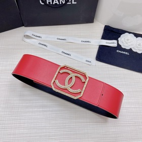 7,0 см пояс Chanel с двухсторонней гладкой текстурой, который мож