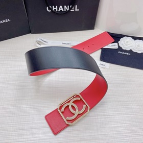 7,0 см пояс Chanel с двухсторонней гладкой текстурой, который мож