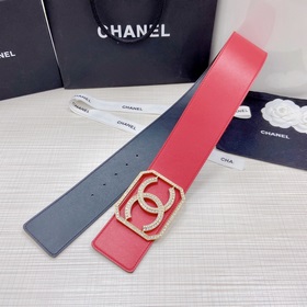 7,0 см пояс Chanel с двухсторонней гладкой текстурой, который мож