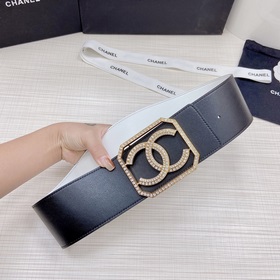 7,0 см пояс Chanel с двухсторонней гладкой текстурой, который мож