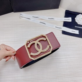 7,0 см пояс Chanel с двухсторонней гладкой текстурой, который мож