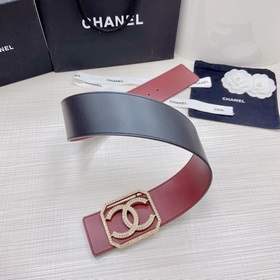 7,0 см пояс Chanel с двухсторонней гладкой текстурой, который мож