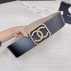 7,0 см пояс Chanel с двухсторонней гладкой текстурой, который мож