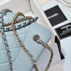 Серия «Бродяга» CHANEL GABRIELLE de Рюкзак Материал： винтажная те