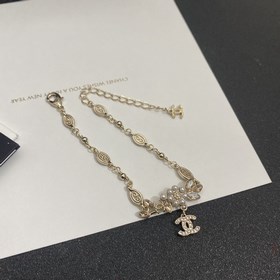 Chanel браслет с бриллиантами виде цветов и листьев