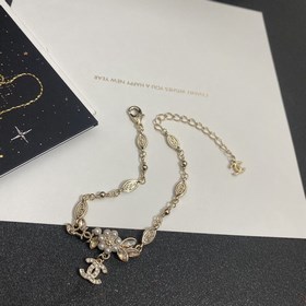Chanel браслет с бриллиантами виде цветов и листьев