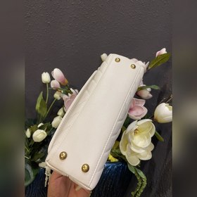A92990 Новейшая сумка через плечо с ручкой из мелкозернистой теля