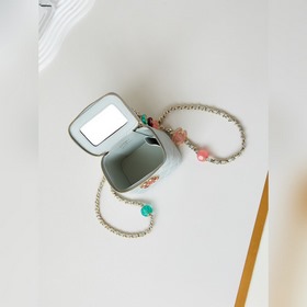 23p эмалевая застежка в форме сердца, небольшая косметичка для гу