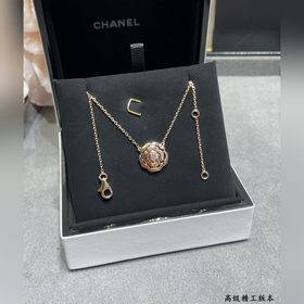 Материал V-Gold 8690190 Ожерелье Chanel с золотыми камелиями. Как
