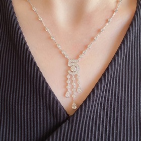 Материал V-Gold 5140350, толстая версия, ожерелье Chanel с 5 букв