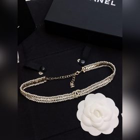 Ожерелье, CH*NEL, Chanel, высокое качество, новая модель плетеног