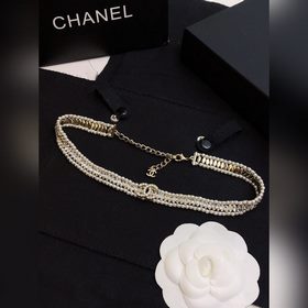 Ожерелье, CH*NEL, Chanel, высокое качество, новая модель плетеног