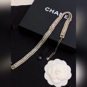 Ожерелье, CH*NEL, Chanel, высокое качество, новая модель плетеног