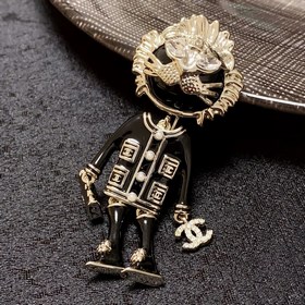 CHANEL Новейшая высококачественная брошь виде льва от Chanel – эт