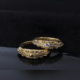 Подлинный макет Chrome Hearts Кольцо с крестом Позолота 22 карата