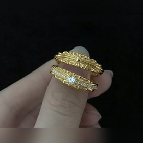 Подлинный макет Chrome Hearts Кольцо с крестом Позолота 22 карата