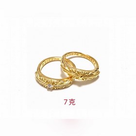 Подлинный макет Chrome Hearts Кольцо с крестом Позолота 22 карата