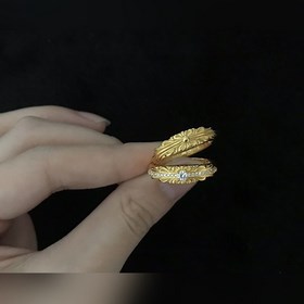 Подлинный макет Chrome Hearts Кольцо с крестом Позолота 22 карата