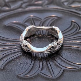 Chrome Hearts Классическое ретро кольцо с крестом, версия высшего