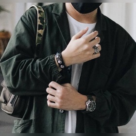 Chrome Hearts Классическое кольцо в форме квадратного надгробия z