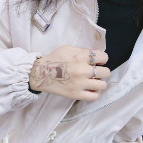 Chrome Hearts Скелет с маленьким кольцом