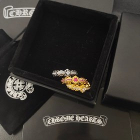 Chrome Hearts Кольцо с бриллиантами