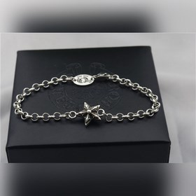 Chrome Hearts Классическая универсальная браслет с якорем и звезд